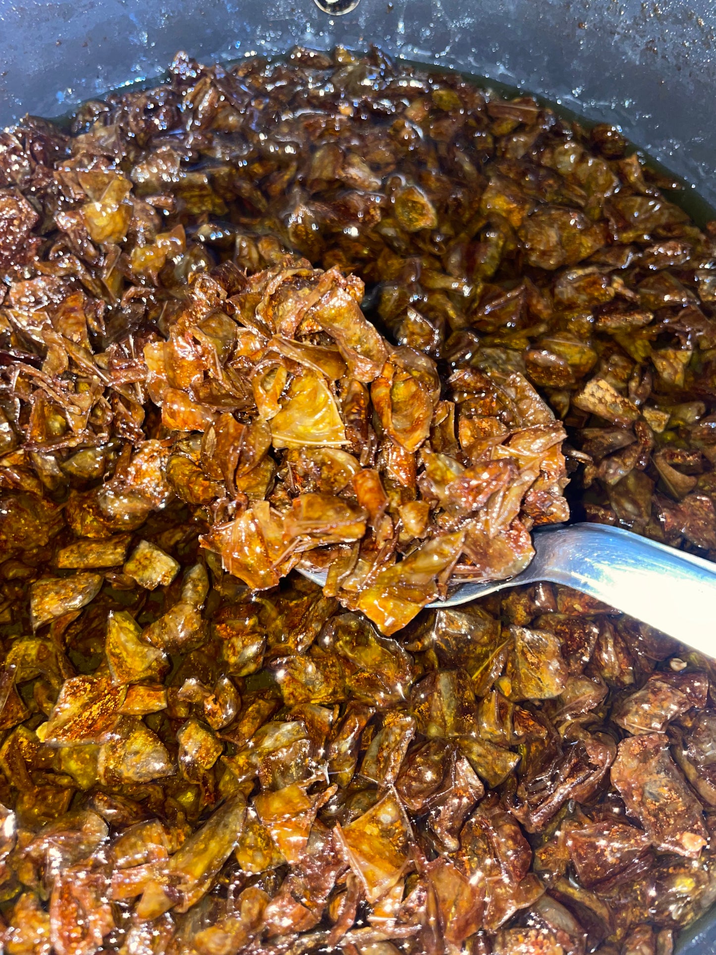 Salsa de Chicharrón de Habanero en Aceite de Oliva